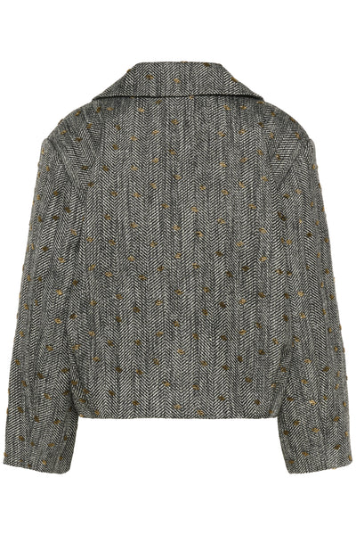 GZriva OZ jacket Herringbone black/grey - 10773 - 10910714 Thumbnail