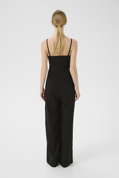 GZjoelle jumpsuit Black pinstripe - 105270 - 10910726 Thumbnail