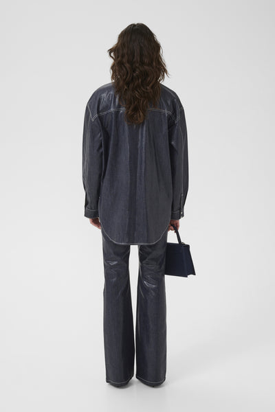 GZpiper HW flared jeans Rinse wash denim - 108305 - 10910740 Thumbnail