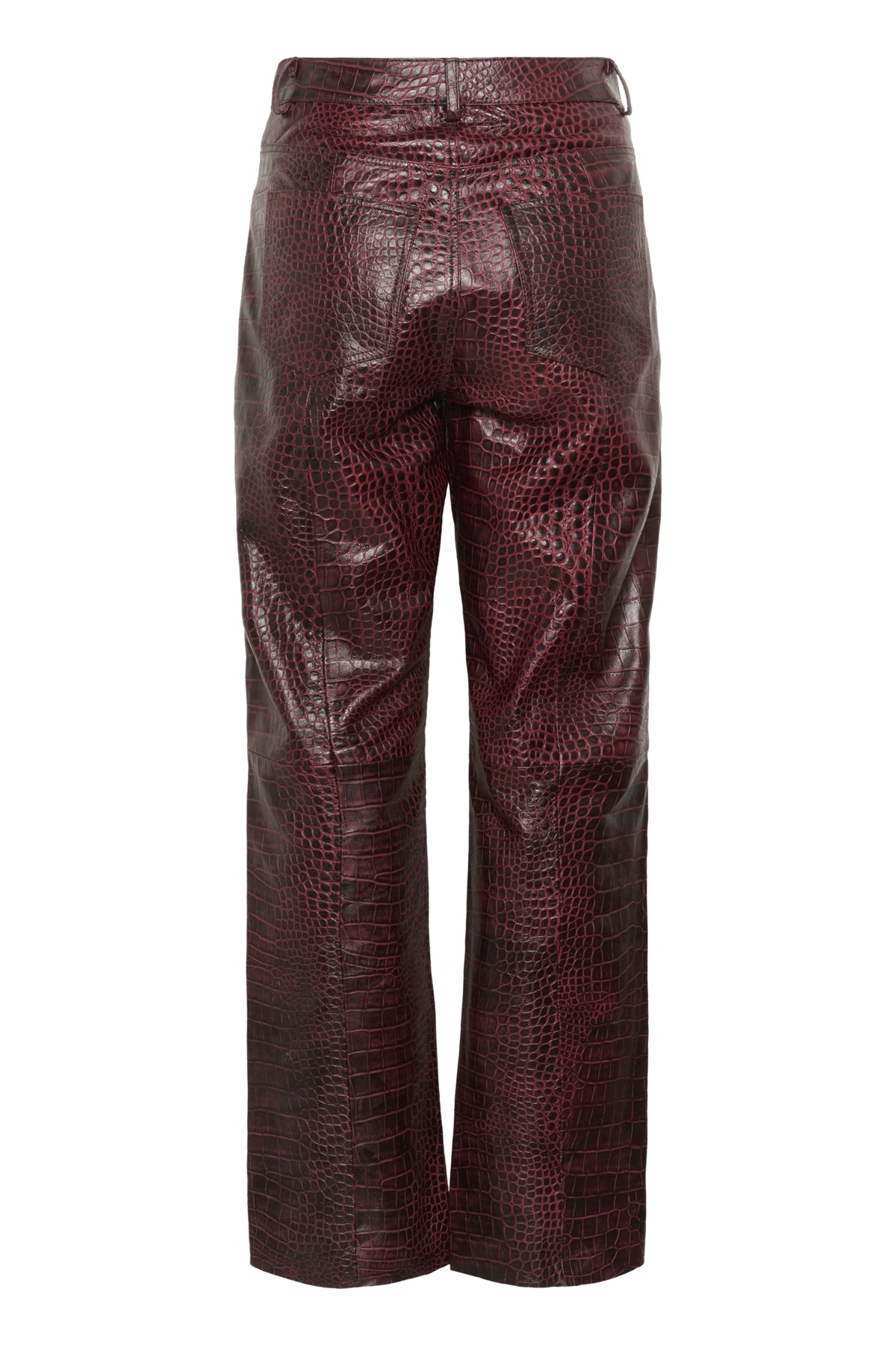 GZbasilia c HW straight pants Croco Aronia - 10910742