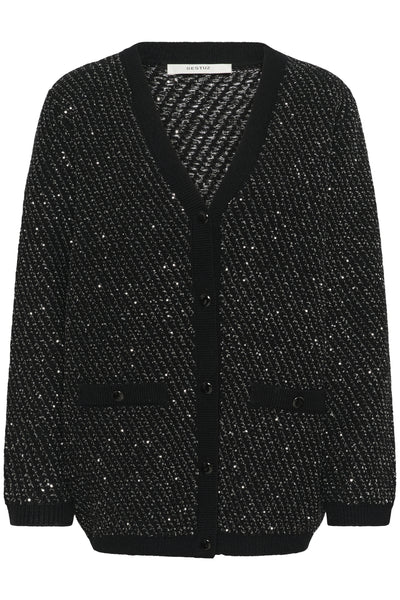 GZcosma cardigan Black with lurex - 108647 - 10910748 Thumbnail
