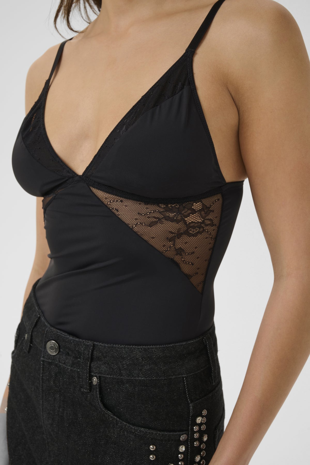 GZcami lace top Black - 100017 - 10910764