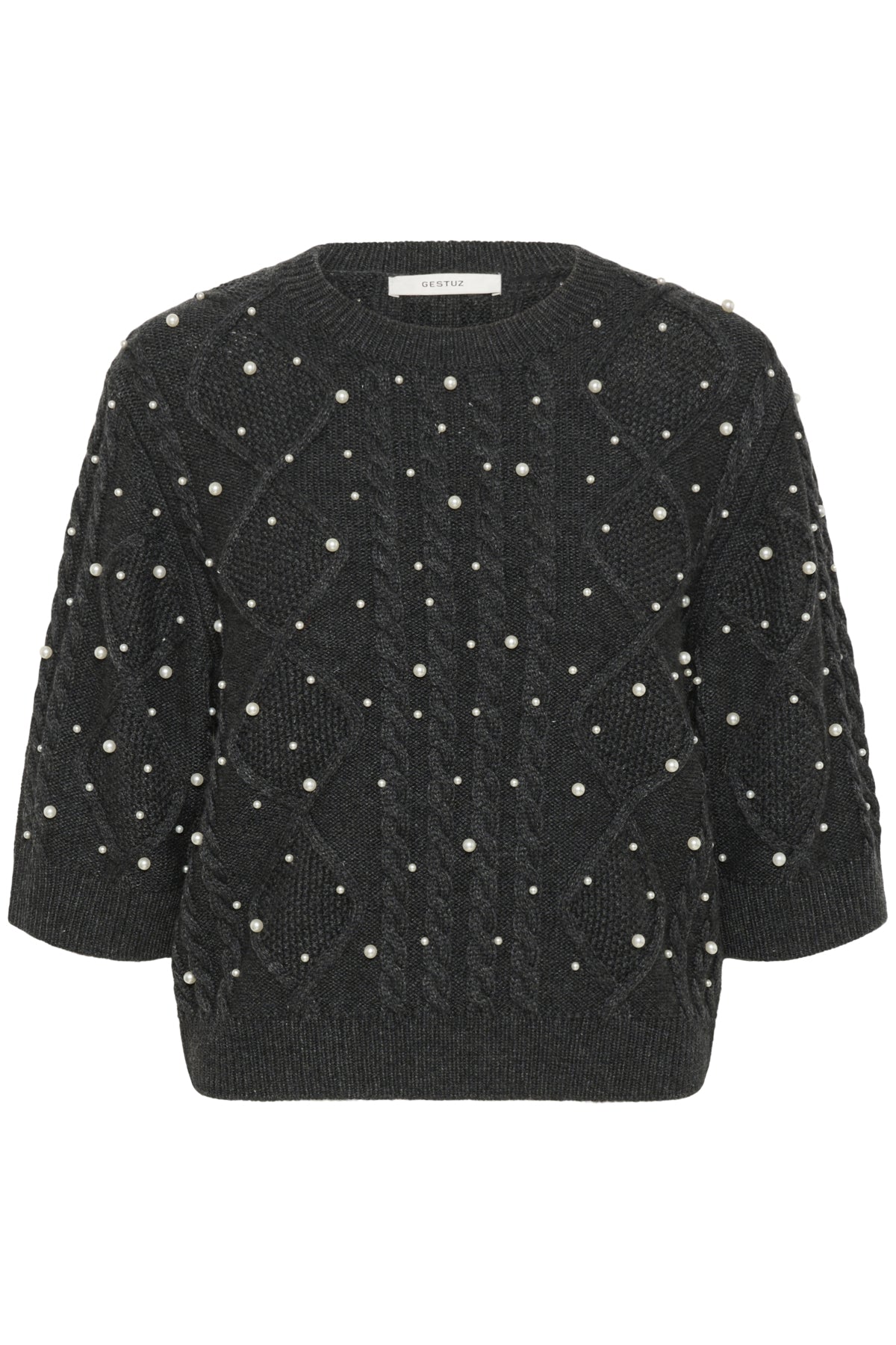 GZtaiba deco pullover Dark Grey M‚lange - 108883 - 10910780