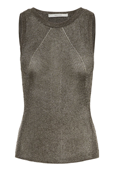 GZsilvi tank top Warm grey metallic - 106076 - 10910787 Thumbnail