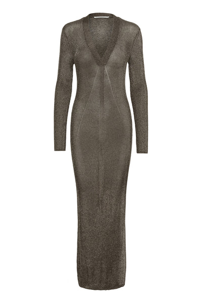 GZsilvi dress Warm grey metallic - 106076 - 10910791 Thumbnail