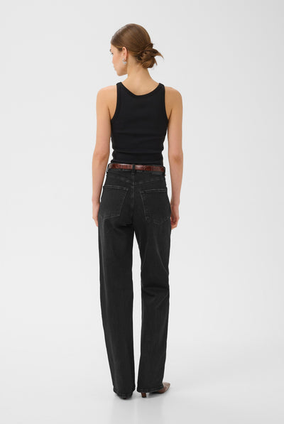 GZjade HW straight jeans NOOS Washed dark black - 100617 - 10910808 Thumbnail