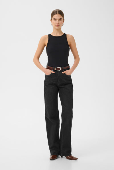 GZjade HW straight jeans NOOS Washed dark black - 100617 - 10910808 Thumbnail