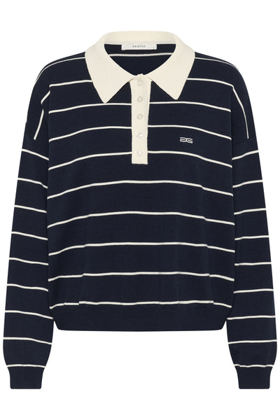 GZtaige polo pullover Skycaptain striped - 109335 - 10910829 Thumbnail