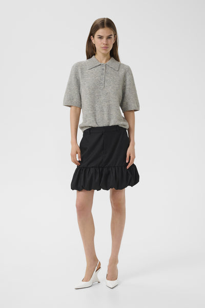 GZalpha ss polo pullover Light grey melange - 100493 - 10910852 Thumbnail