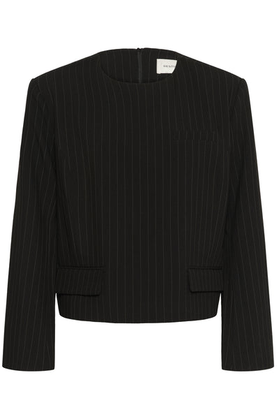 GZjoelle blouse Black pinstripe - 105270 - 10910883 Thumbnail