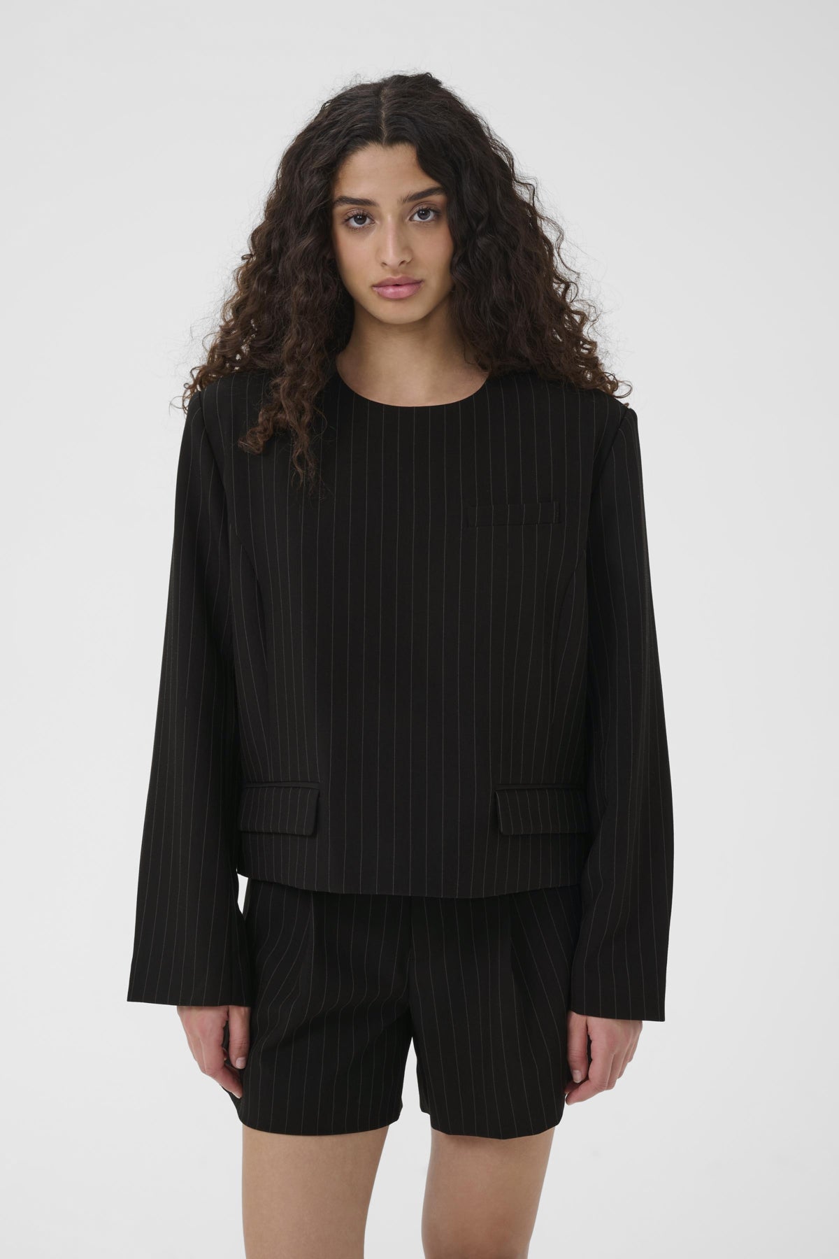 GZjoelle blouse Black pinstripe - 105270 - 10910883