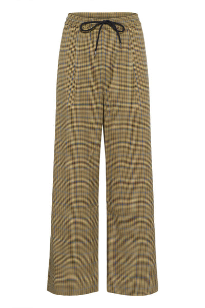 GZchicca HW pants Corn/brown/blue check - 108853 - 10910892 Thumbnail