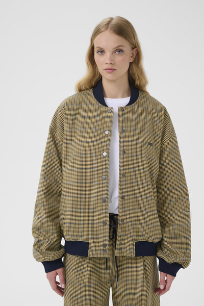 GZchicca bomber Corn/brown/blue check - 108853 - 10910893 Thumbnail