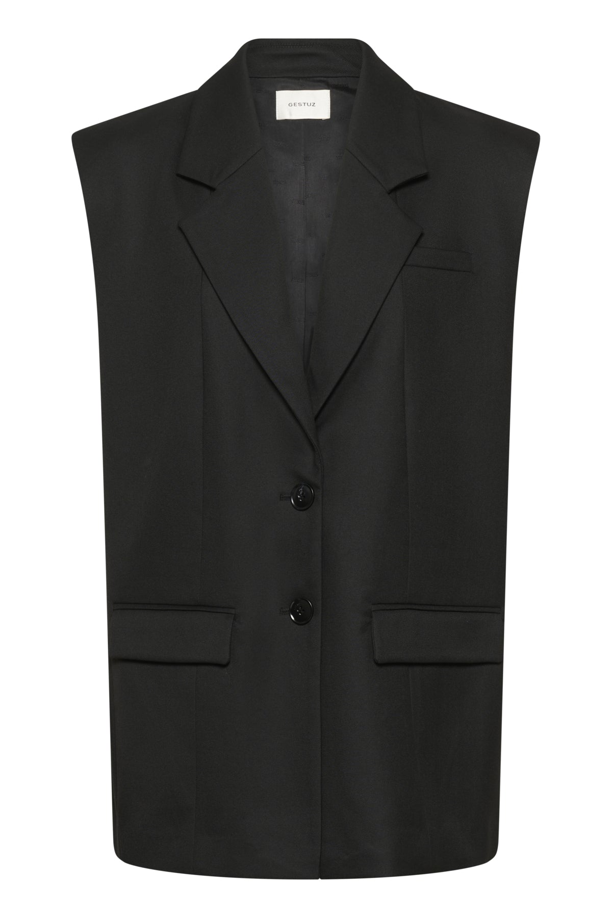 GZpaula long vest Black - 100017 - 10910913