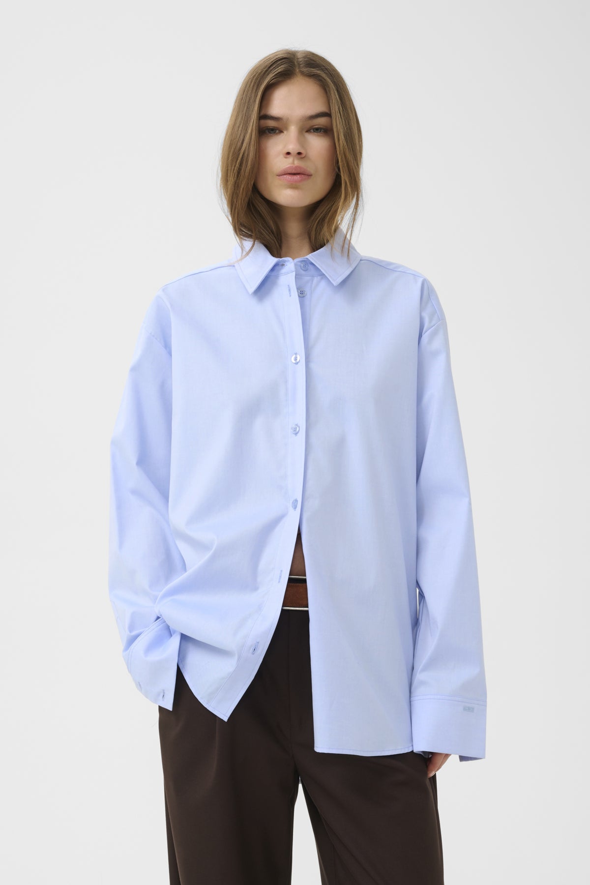 GZyork shirt NOOS Chambray Blue Melange - 154030 - 10910917
