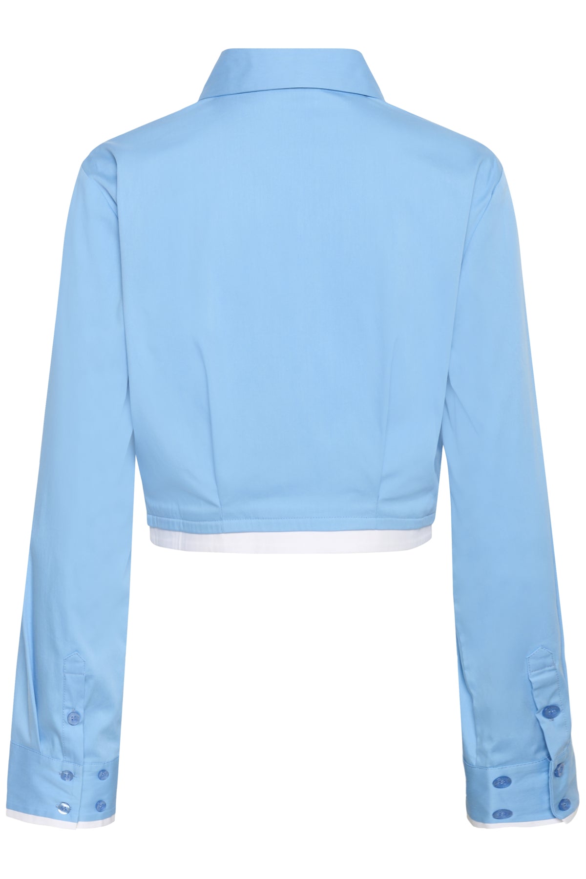 GZopy cropped shirt Azure Blue - 174139 - 10910920
