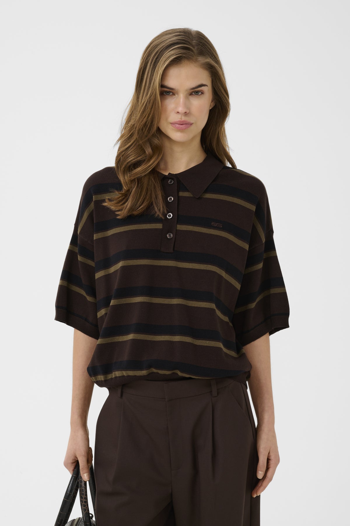 GZtaia ss polo pullover Mol‚/Black/Military Olive - 11 - 10910933