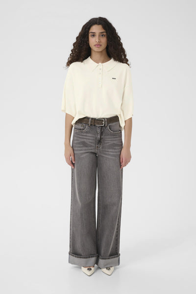 GZtalla ss polo pullover Egret - 110103 - 10910940 Thumbnail