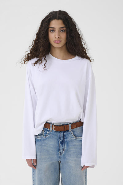 GZtima ls tee NOOS Bright White - 110601 - 10910959 Thumbnail