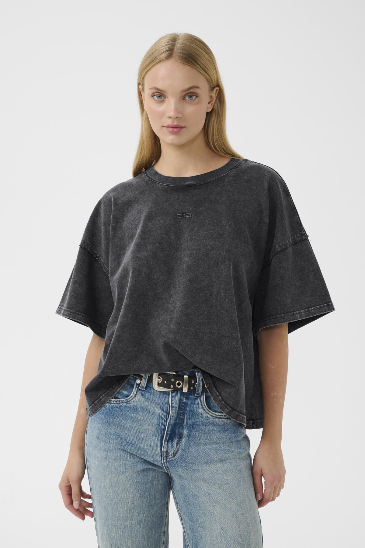 GZjio tee Dark Grey Washed - 106053 - 10910961