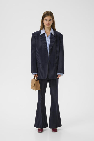 GZnaviana HW pants Navy Pinstripe - 10910998 Thumbnail