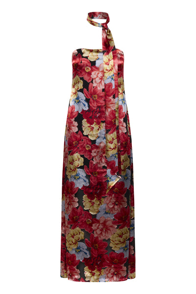 GZsigrida P silk dress Dessert flower multi - 109158 - 10911030 Thumbnail