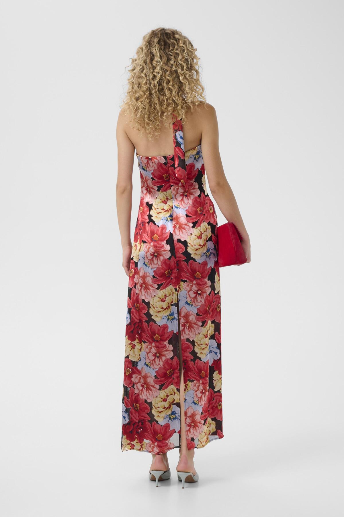 GZsigrida P silk dress Dessert flower multi - 109158 - 10911030