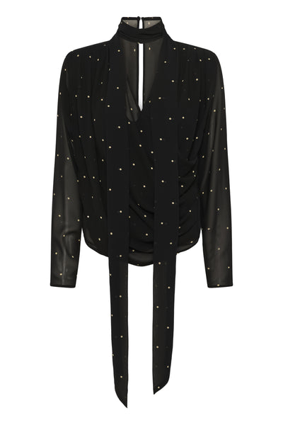 GZdorthie P blouse Khaki dot - 109160 - 10911034 Thumbnail