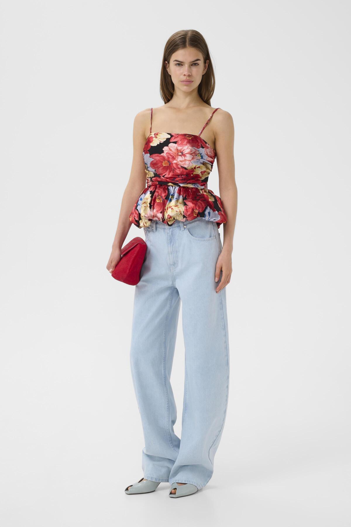 GZsigrida P silk top Dessert flower multi - 109158 - 10911035
