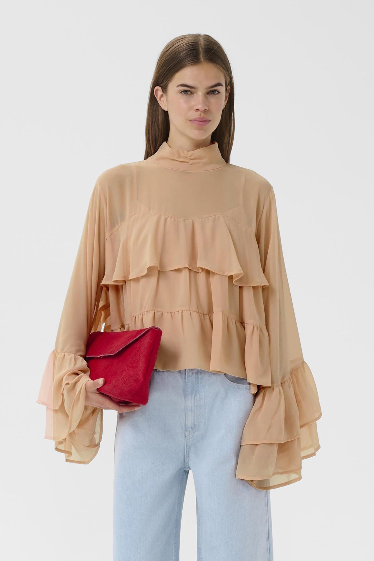 GZchiffany blouse Maple Sugar - 151316 - 10911051