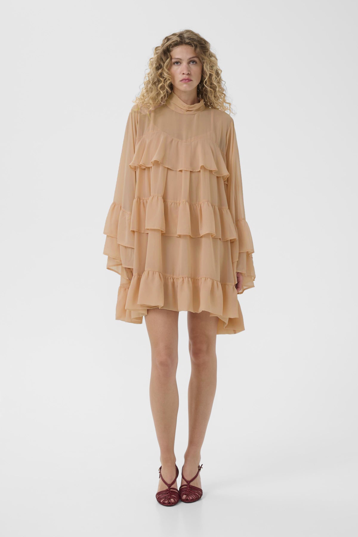 GZchiffany short dress Maple Sugar - 151316 - 10911052