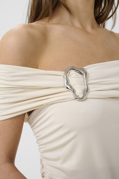 GZlaily off shoulder top Egret - 110103 - 10911093 Thumbnail