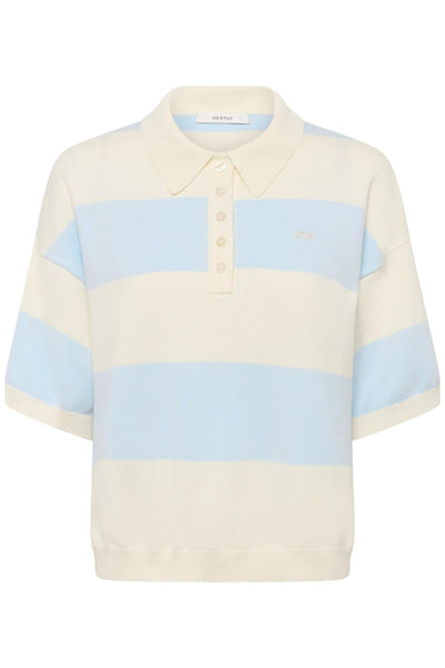 GZmaia ss polo pullover Blue Finch striped - 109362 - 10911141 Thumbnail