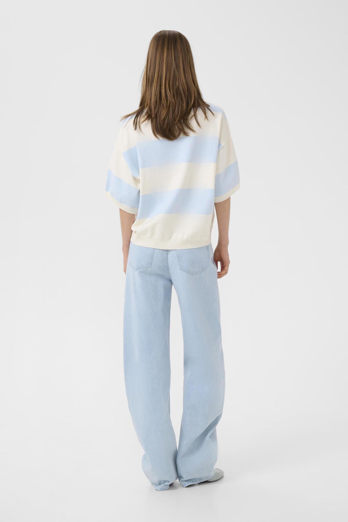 GZmaia ss polo pullover Blue Finch striped - 109362 - 10911141