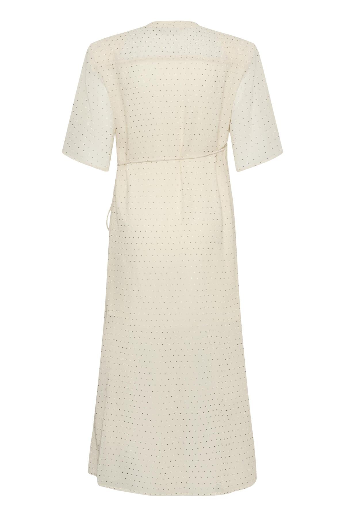 Gzdorah P wrap dress Birch dot - 109386 - 10911150