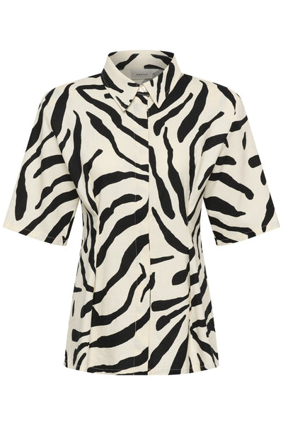 GZzeona P SS shirt graphic black white animal - 1 - 10911161 Thumbnail