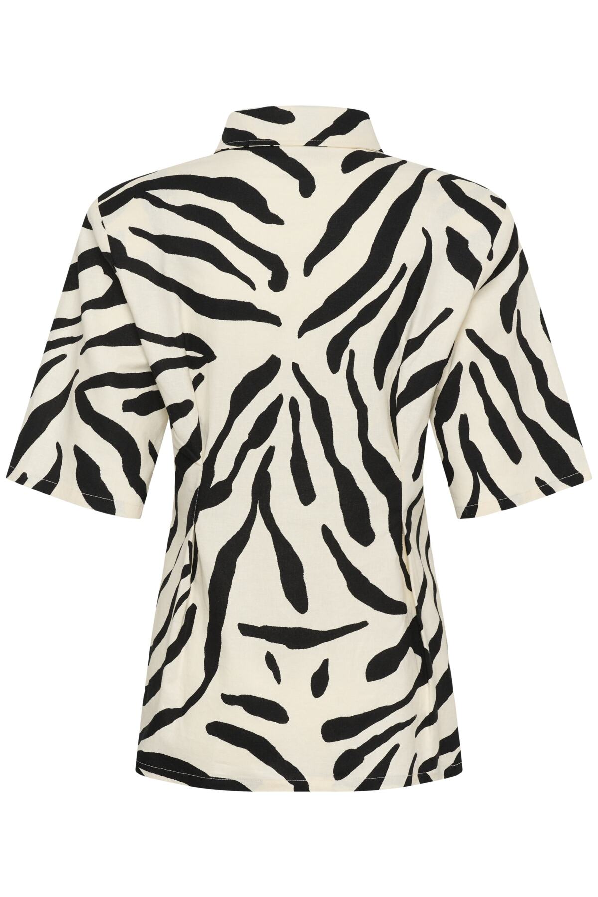 GZzeona P SS shirt graphic black white animal - 1 - 10911161
