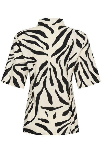 GZzeona P SS shirt graphic black white animal - 1 - 10911161 Thumbnail
