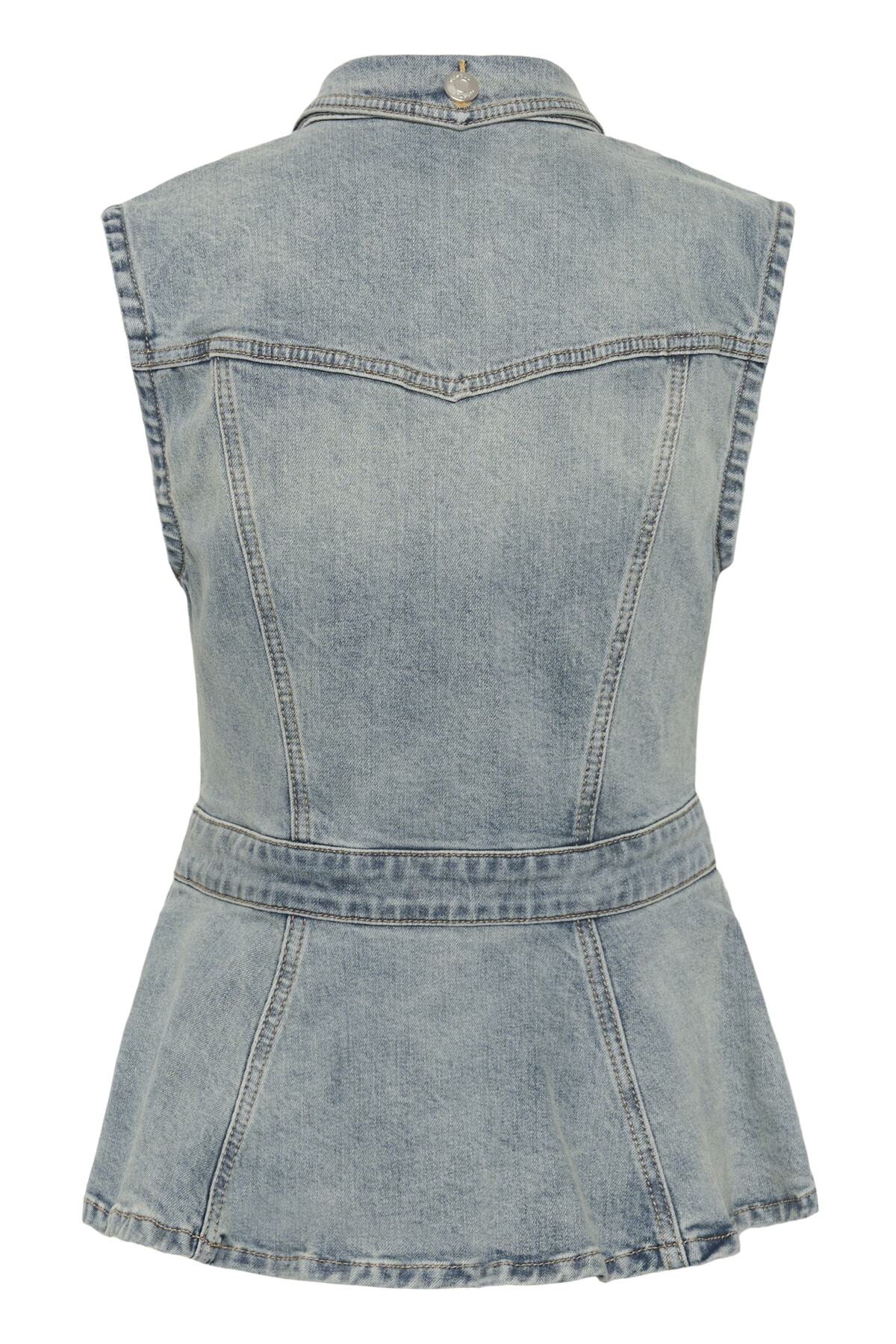 GZnoma SL shirt vintage mid blue wash - 109408 - 10911187