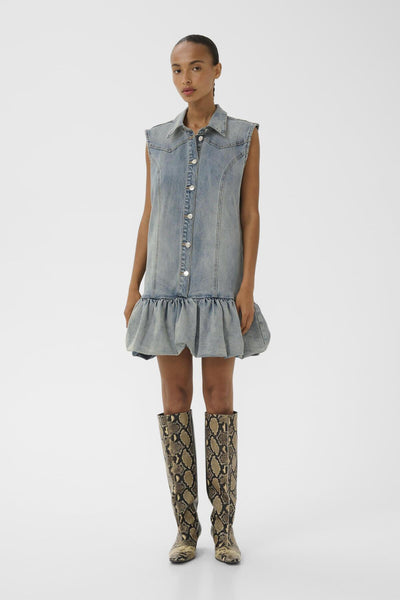 GZnoma dress vintage mid blue wash - 109408 - 10911188 Thumbnail
