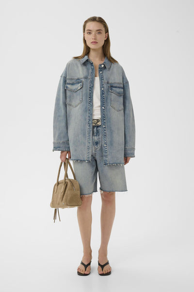 GZnoma OZ shirt vintage mid blue wash - 109408 - 10911189 Thumbnail