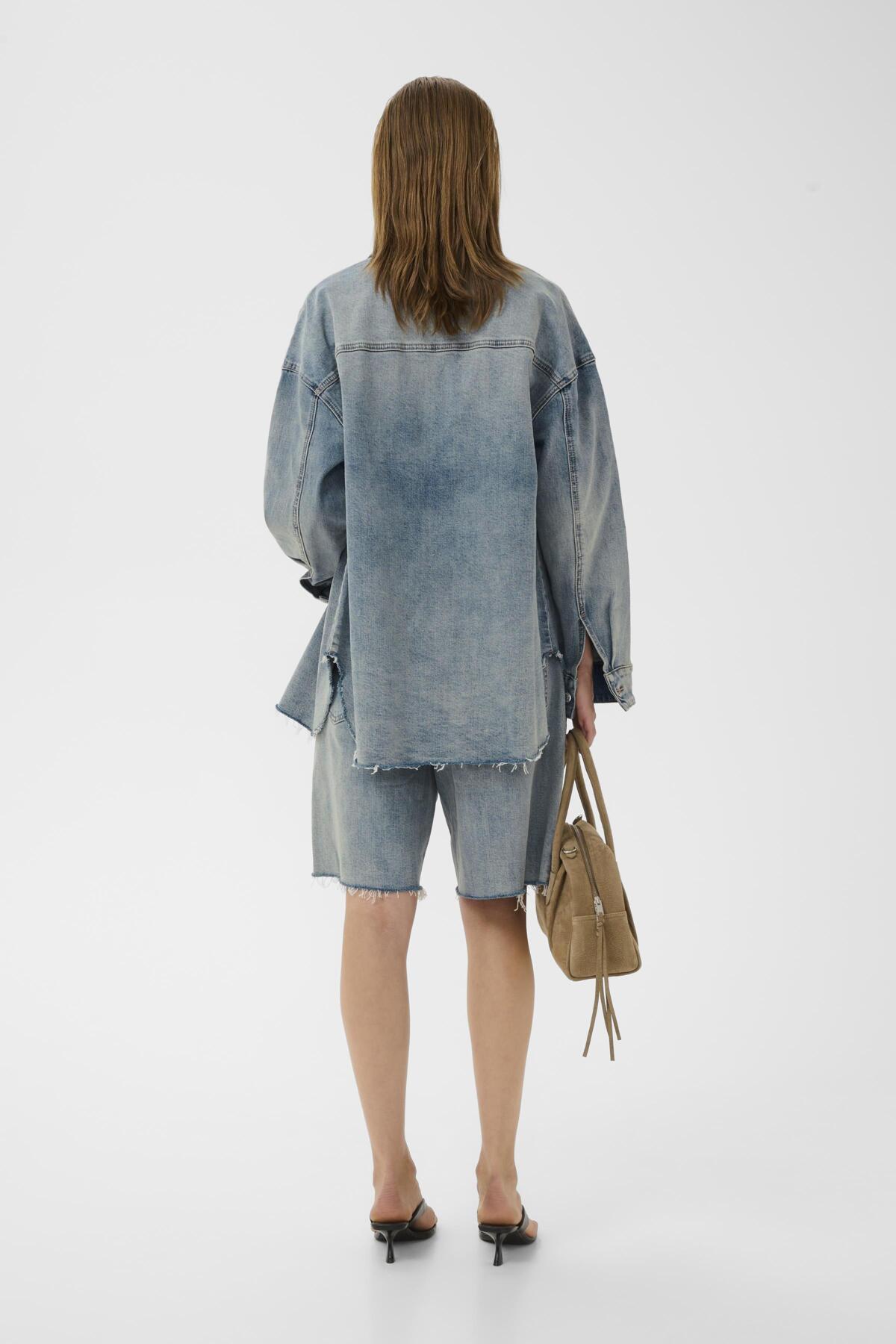 GZnoma OZ shirt vintage mid blue wash - 109408 - 10911189