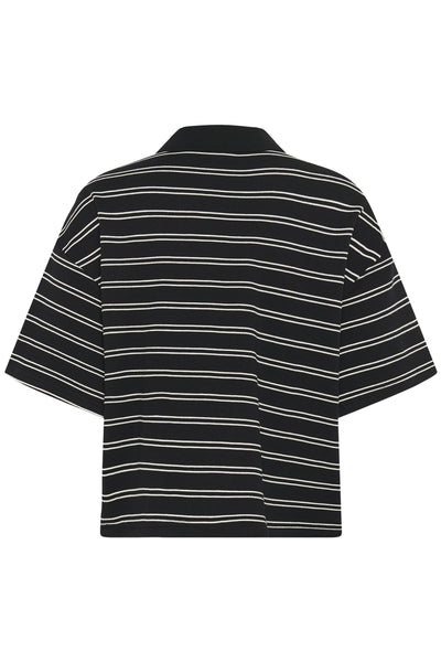 GZpilova polo tee Black White striped - 109751 - 10911229 Thumbnail