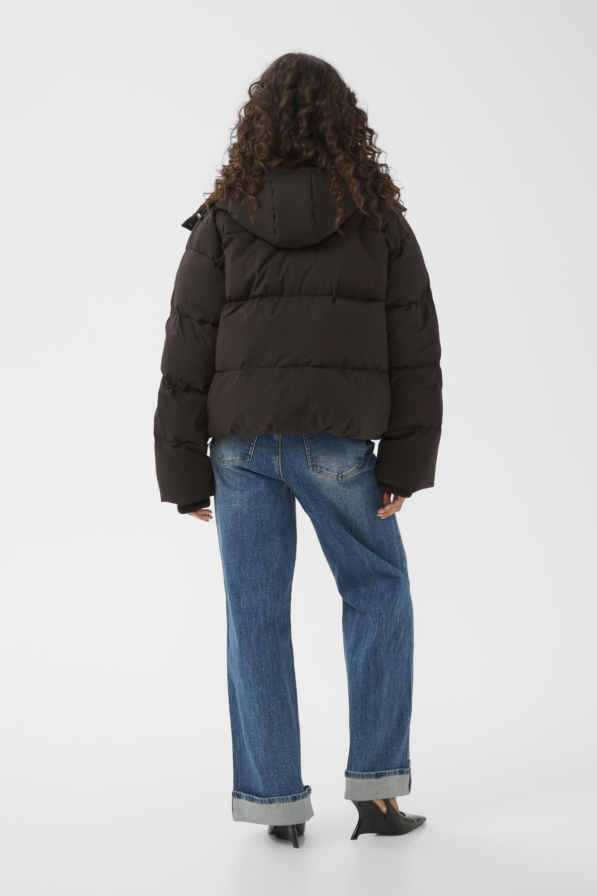 GZroa short puffer Ganache - 191018 - 10911235