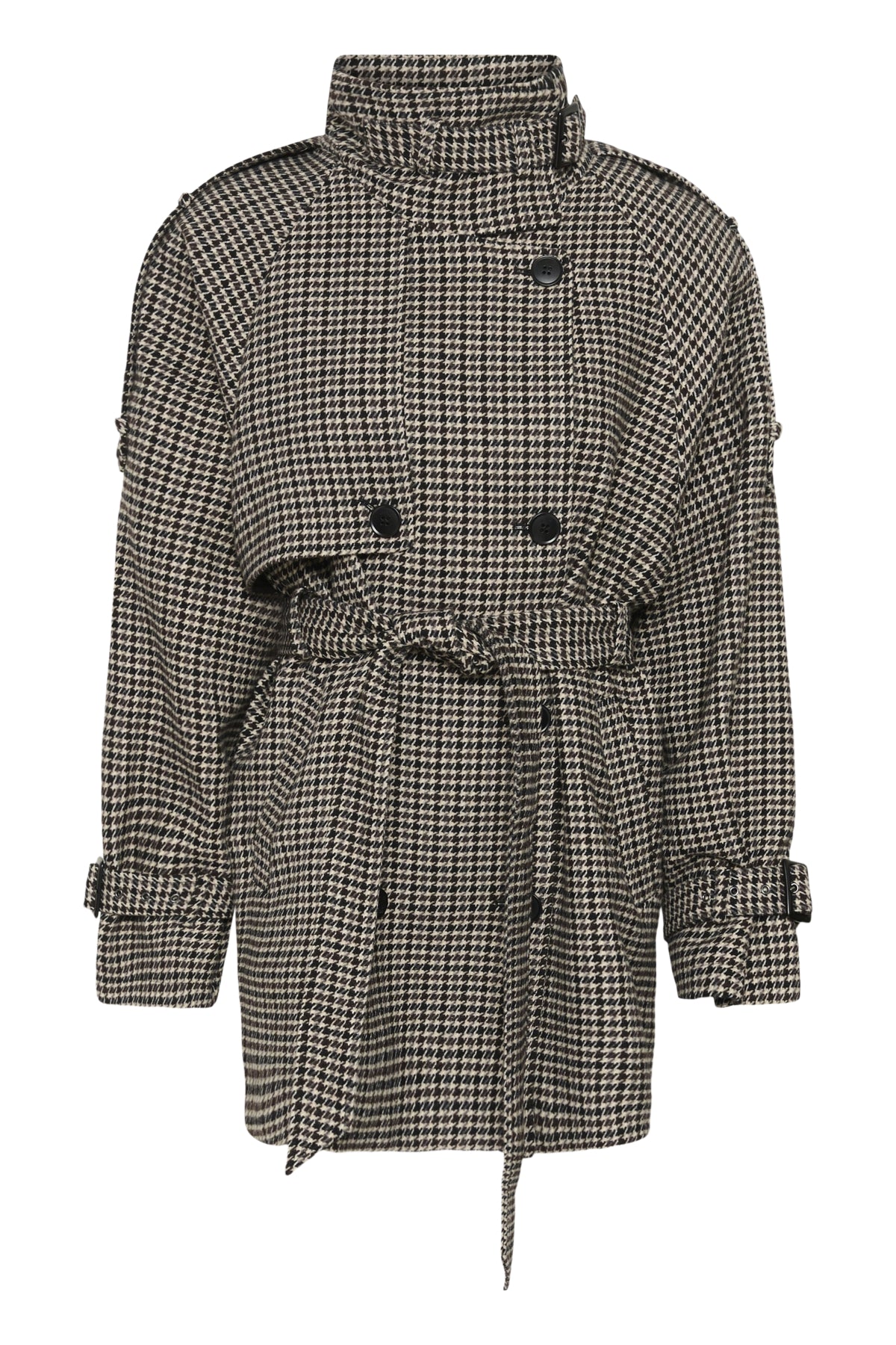 GZavic midi HT jacket Brown/green houndstooth - 1095 - 10911237