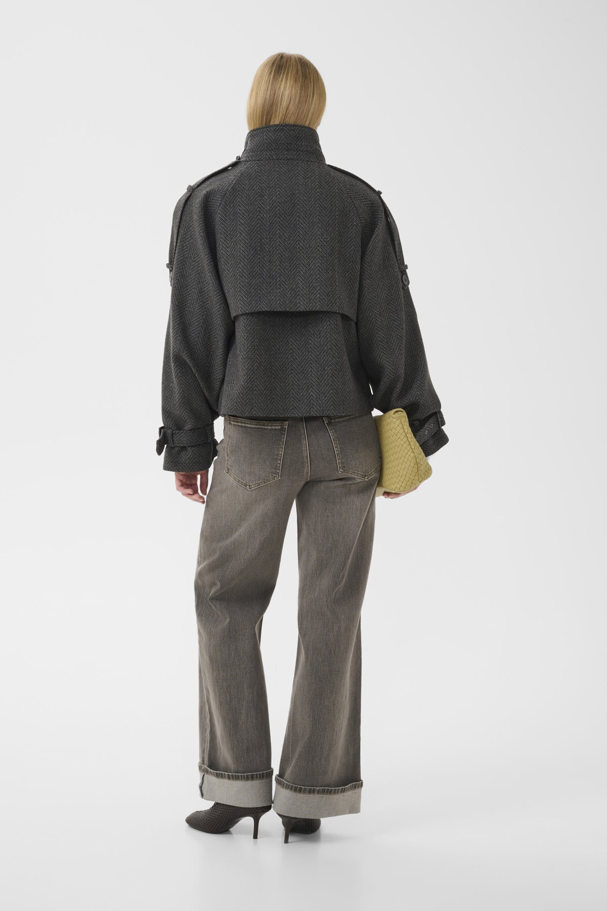 GZavic short HB jacket Herringbone black/grey - 10773 - 10911242
