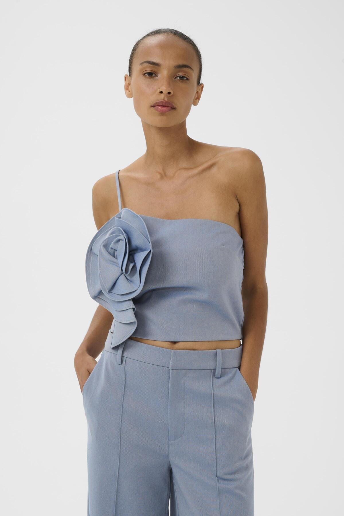 GZwendi top Dusty blue - 102459 - 10911248