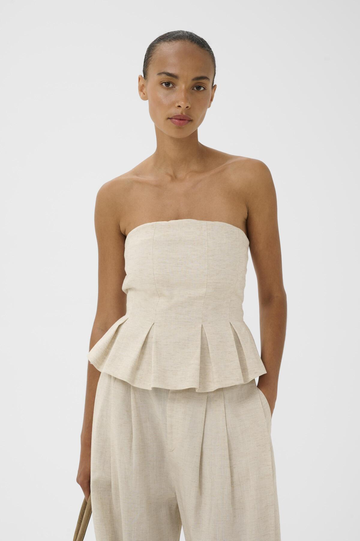 GZriava corsage light sand melange - 107203 - 10911252