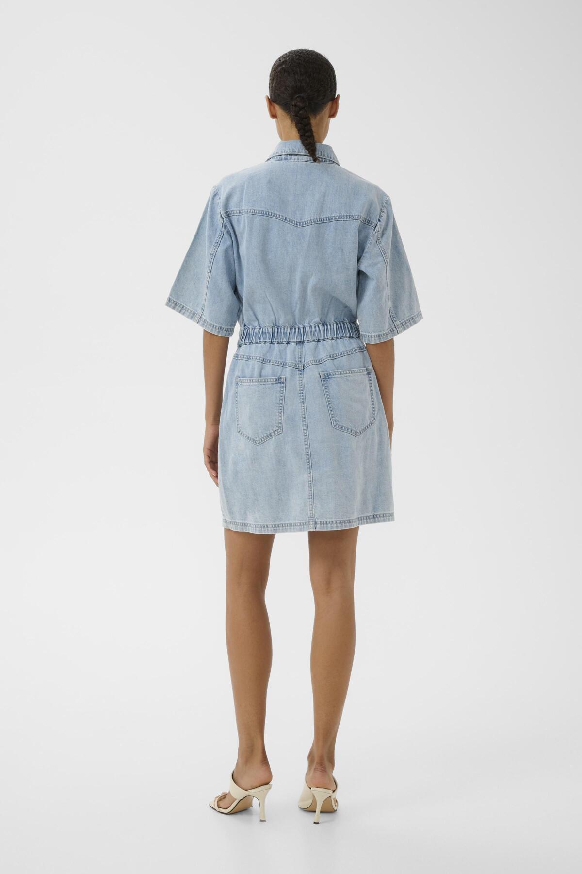 GZmonie dress light blue denim - 109411 - 10911271