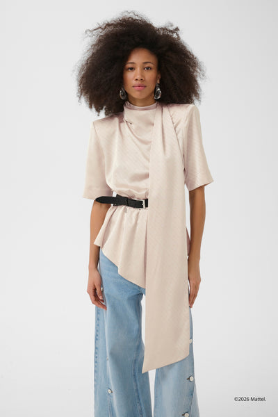 BXGteresa SS blouse Whitecap Gray - 120304 - 10911287 Thumbnail